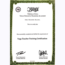Private Yoga Instructor Certified by Tirsula Yoga Teacher Training