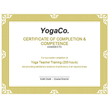Private Yoga Teacher Certified by Yoga Co